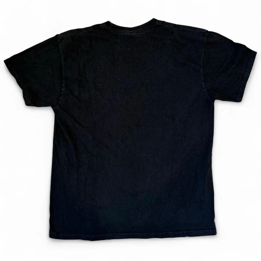 Vintage Quiksilver Faded Black Tee Men's Size XL Skater Surfer Y2K Graphic Tee